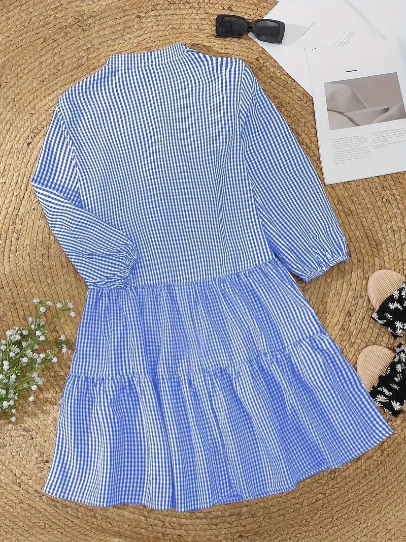 Calio | Gingham Delight Dress