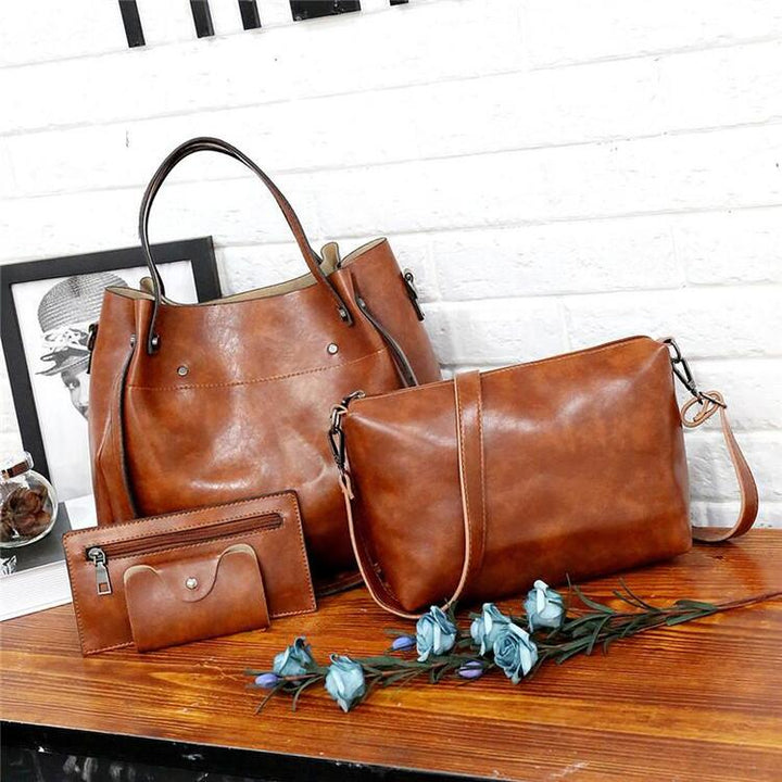 Riley - Classic Soft Leather 4-Piece Bag Collection