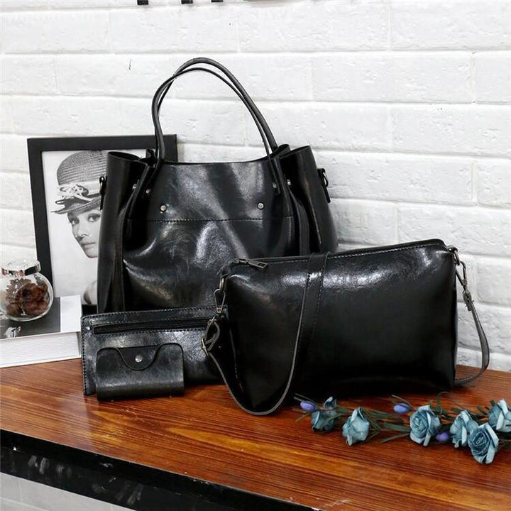 Riley - Classic Soft Leather 4-Piece Bag Collection