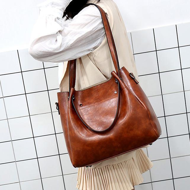Riley - Classic Soft Leather 4-Piece Bag Collection