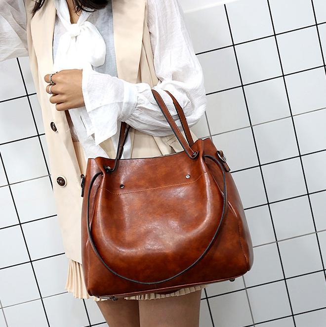 Riley - Classic Soft Leather 4-Piece Bag Collection