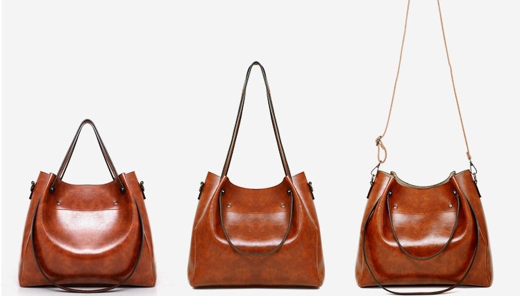 Riley - Classic Soft Leather 4-Piece Bag Collection