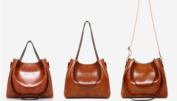 Riley - Classic Soft Leather 4-Piece Bag Collection