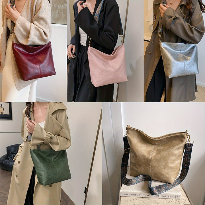 OLIVIA | Timeless Leather Tote Bag