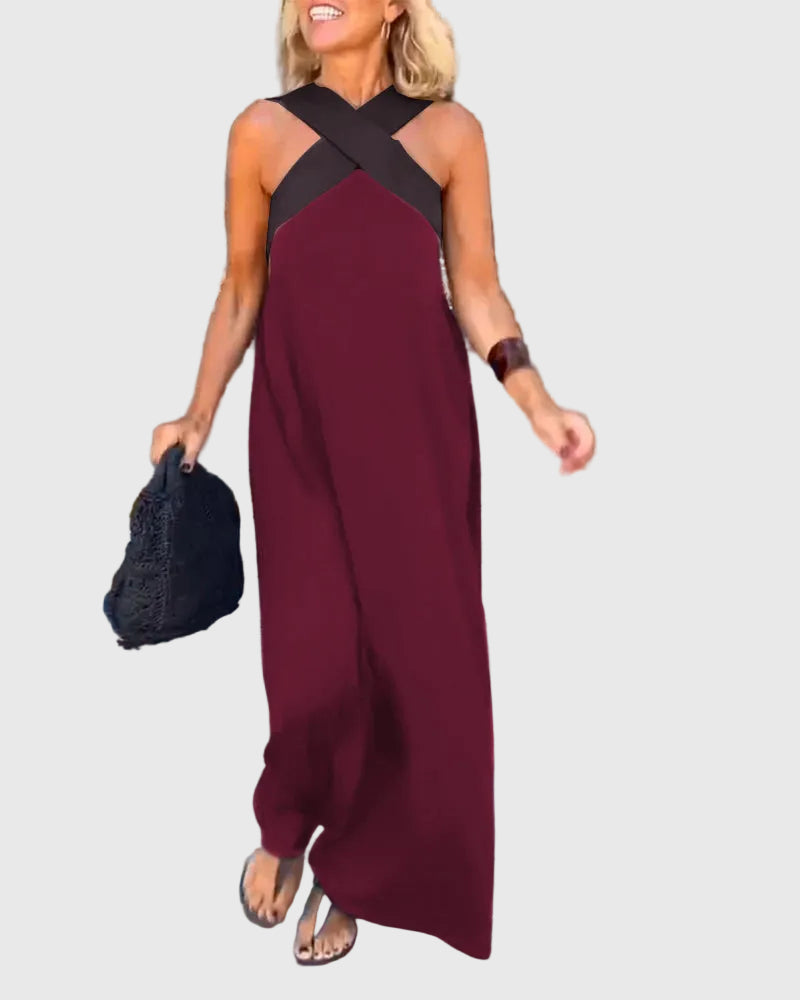 Elena | Elegant Maxi Dress with Flowing Design