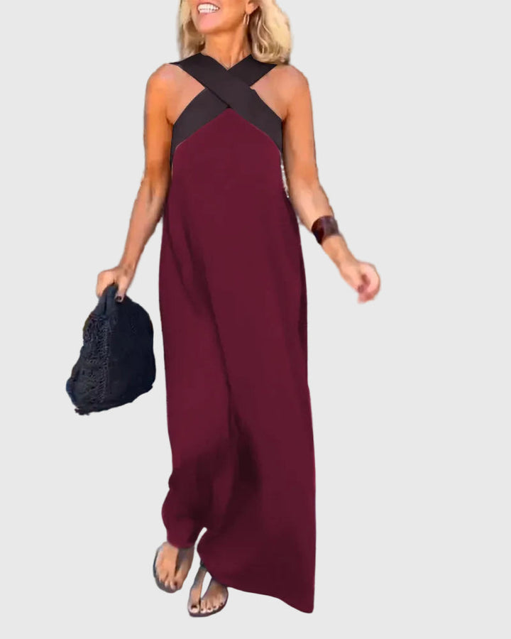 Elena | Elegant Maxi Dress with Flowing Design