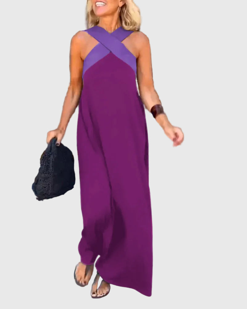 Elena | Elegant Maxi Dress with Flowing Design