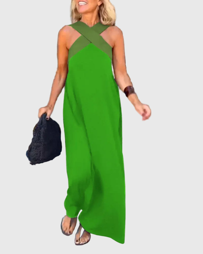 Elena | Elegant Maxi Dress with Flowing Design