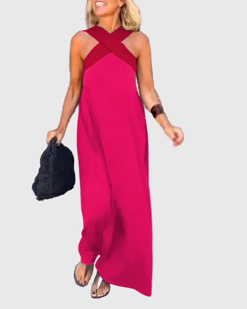 Elena | Elegant Maxi Dress with Flowing Design
