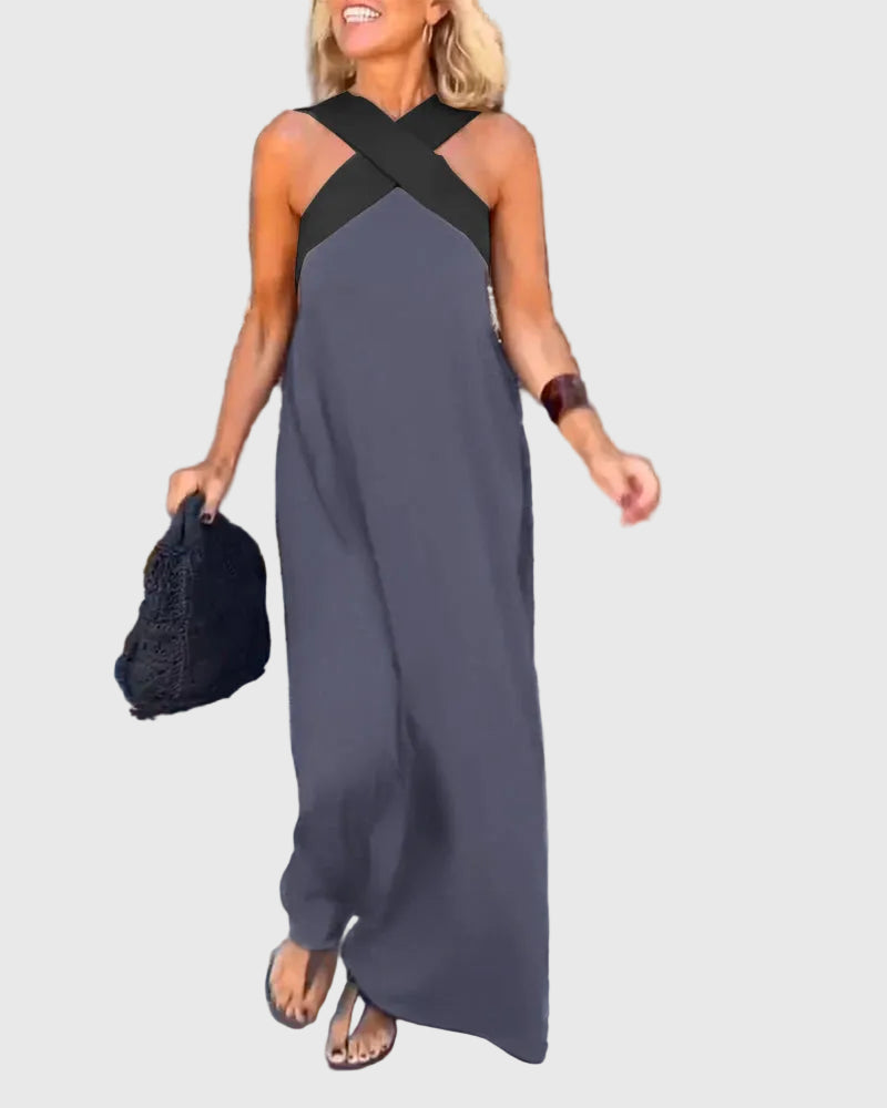 Elena | Elegant Maxi Dress with Flowing Design