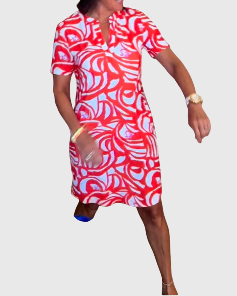 Annie | Elegant Avenue Walk Dress