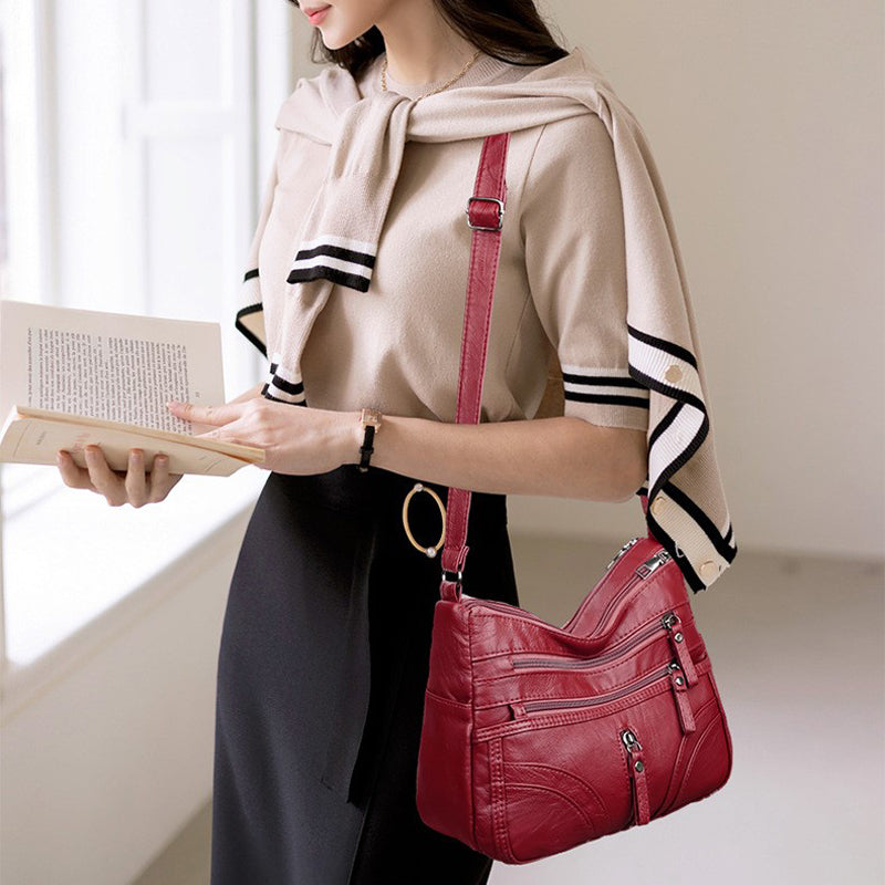 SABRINA | Vintage-Inspired Durable Shoulder & Crossbody Bag