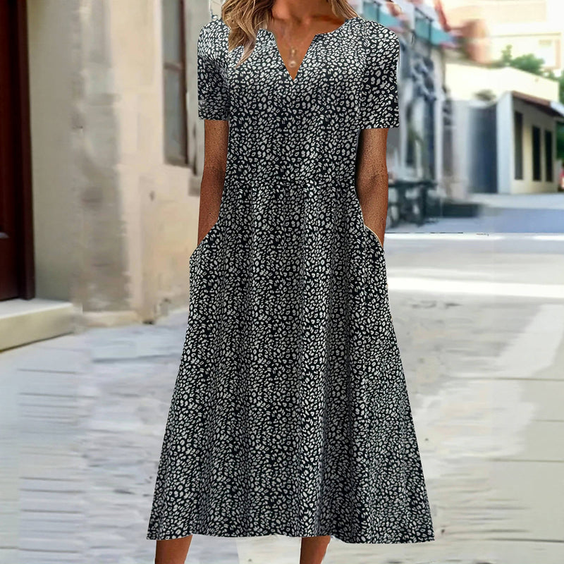 Chic A-Line Dress for Weekend Elegance