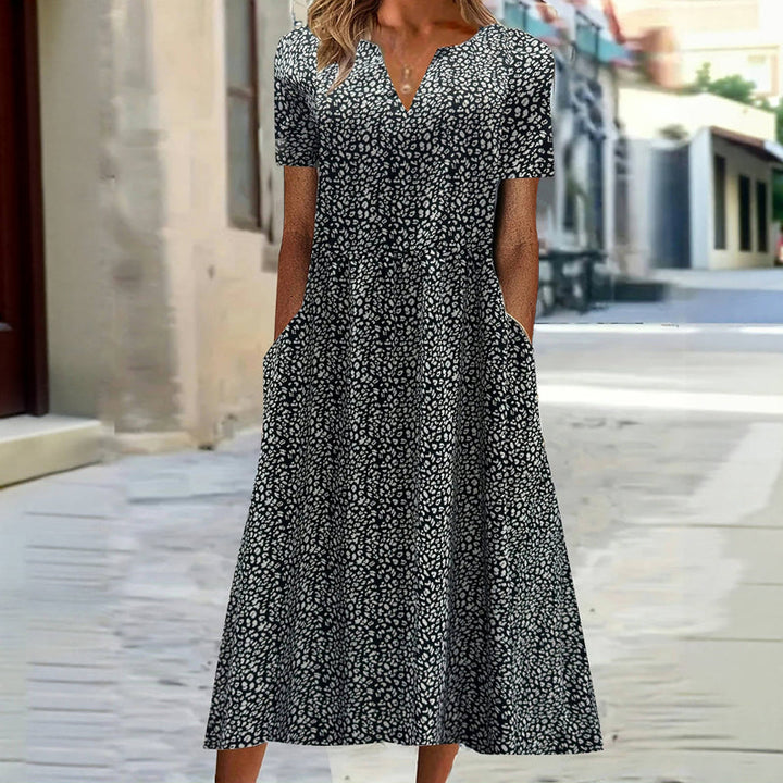 Chic A-Line Dress for Weekend Elegance