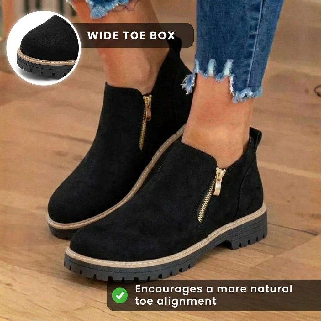 Retro-Style Orthopedic Boots