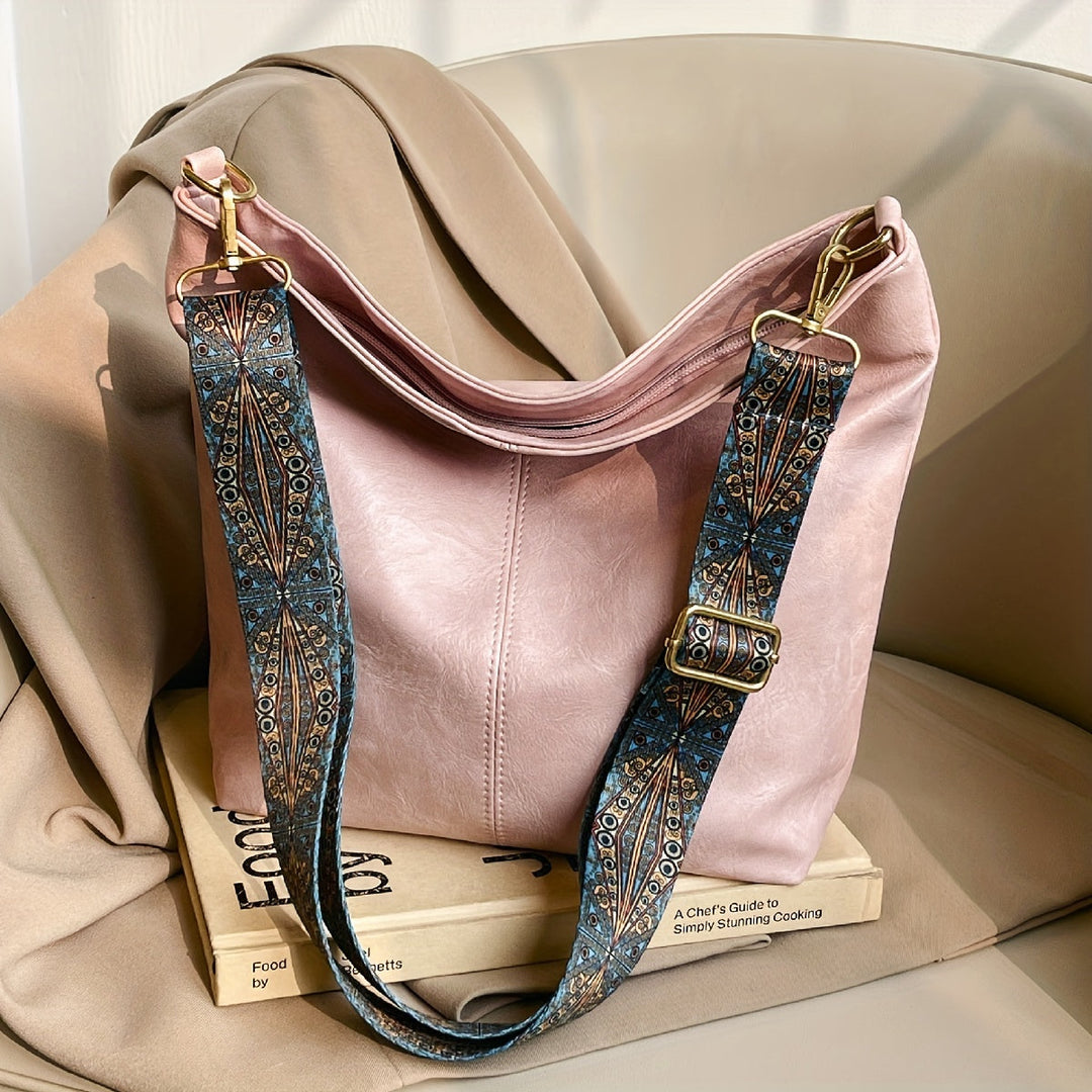 OLIVIA | Timeless Leather Tote Bag