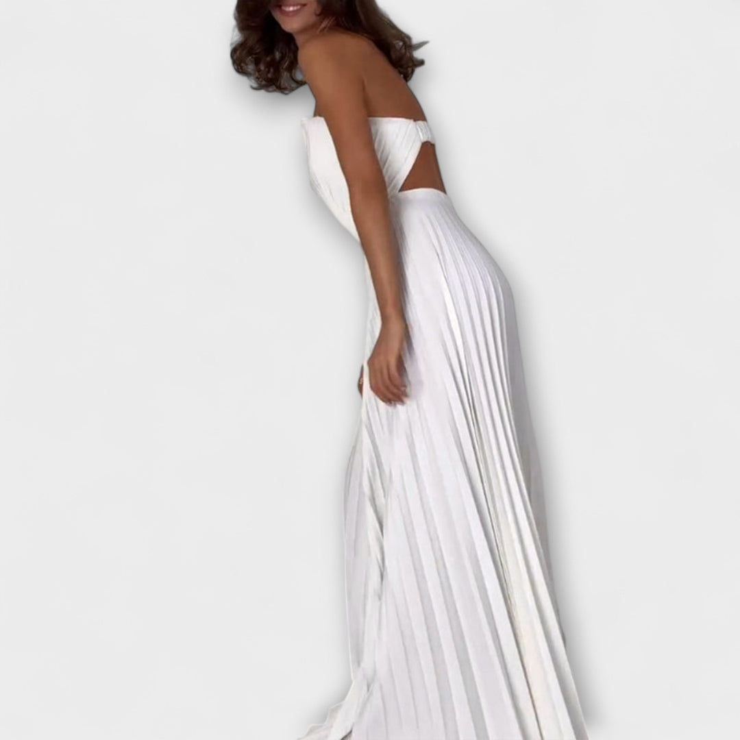 Athena - Elegant Pleated Dress