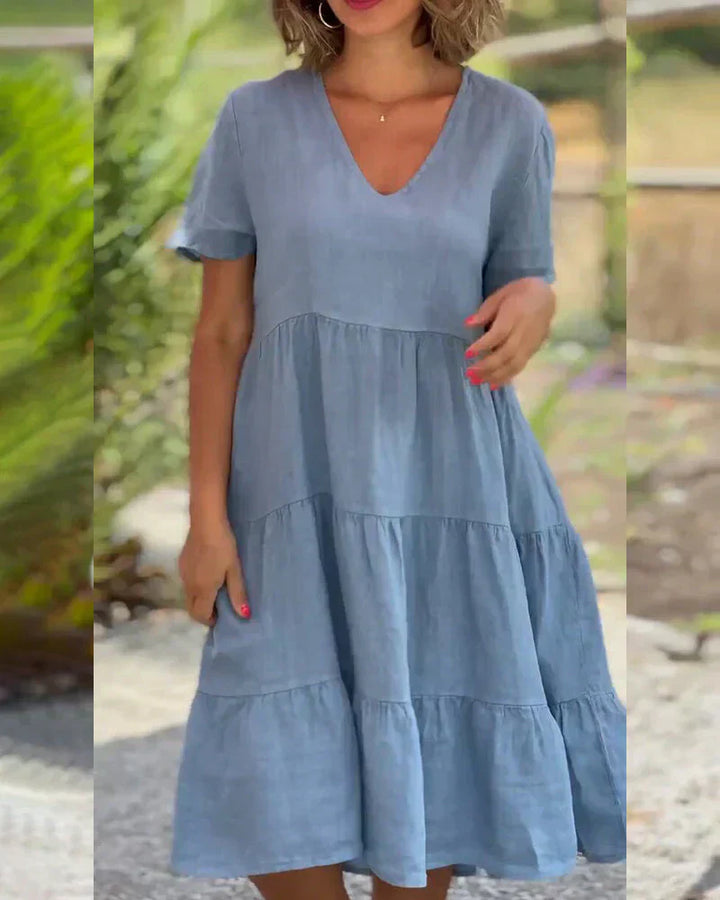 Bexley - Relaxed V-Neck Summer Dress