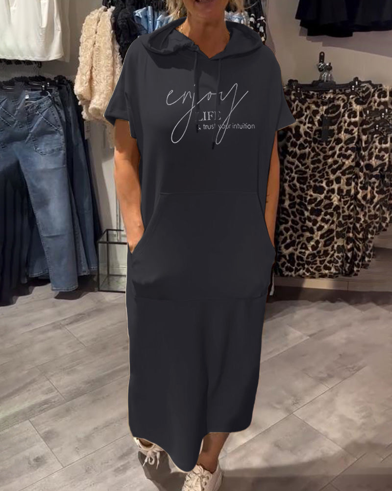 Bridget - Relaxed Hoodie Dress