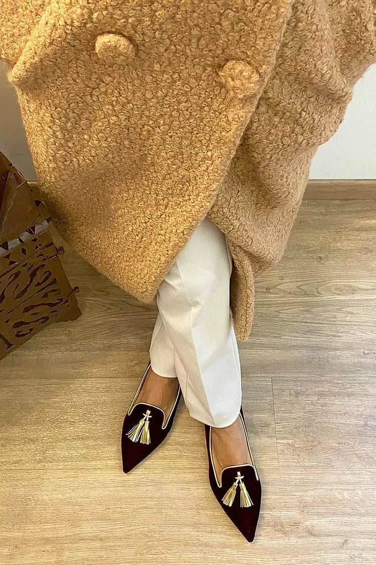 Amelie | Elegant Tassel Loafers
