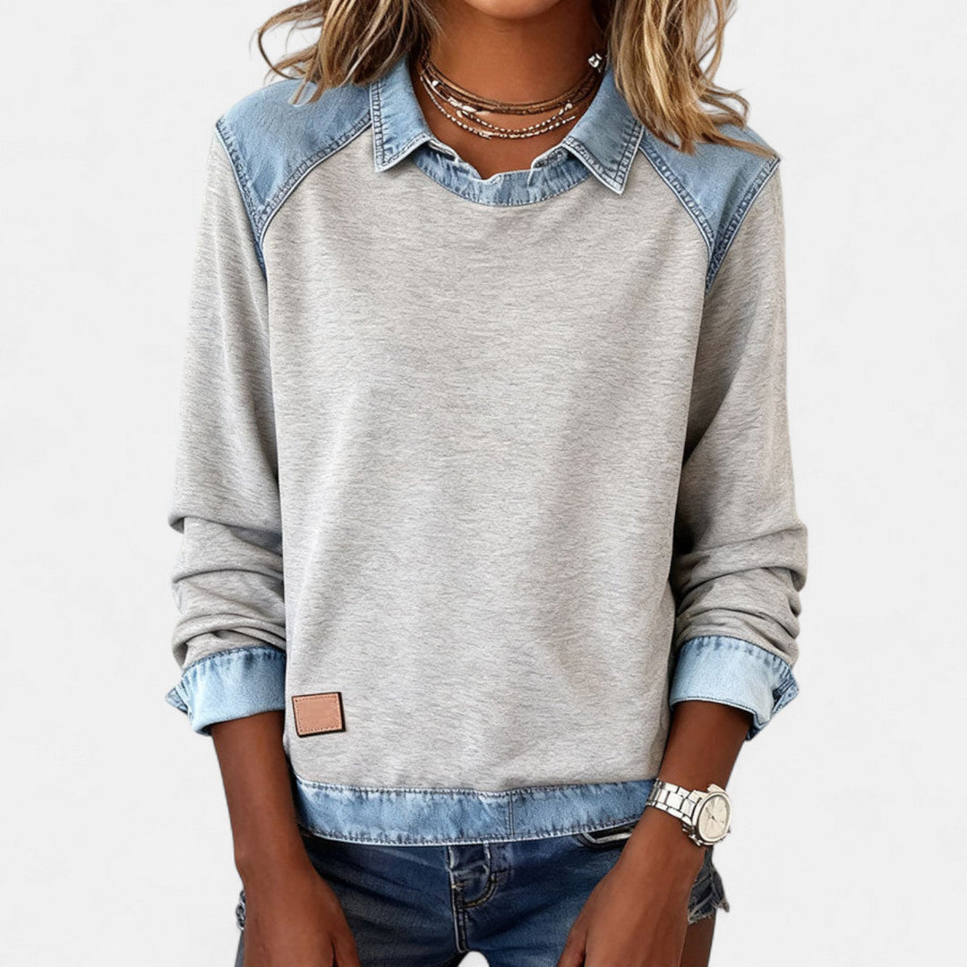 Stylish Long Sleeve Blouse