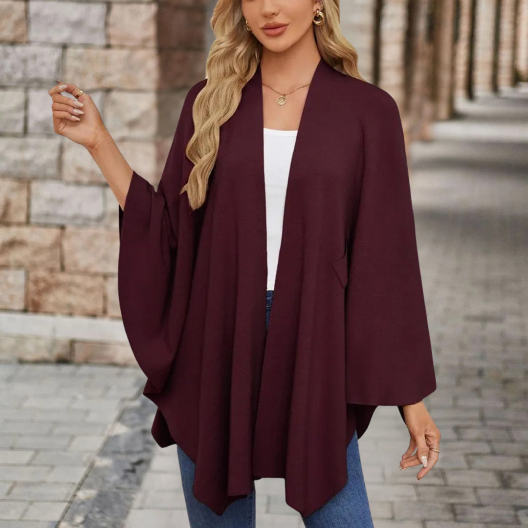 Silei | Stylish Poncho Sweater