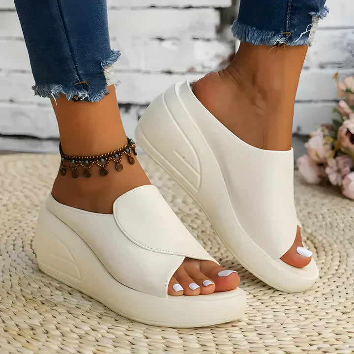 Eliza™ – Orthopedic Wedge Slip-On Sandals