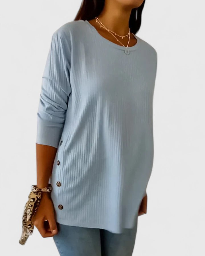Megan™ | Stylish Crew Neck Top