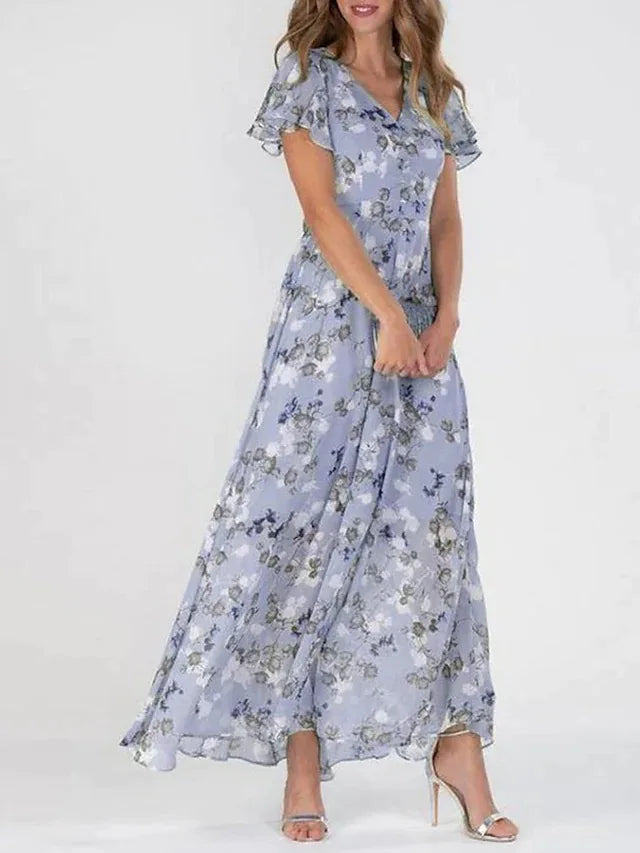 Jessa | Maxi Dress in Bloom Breeze