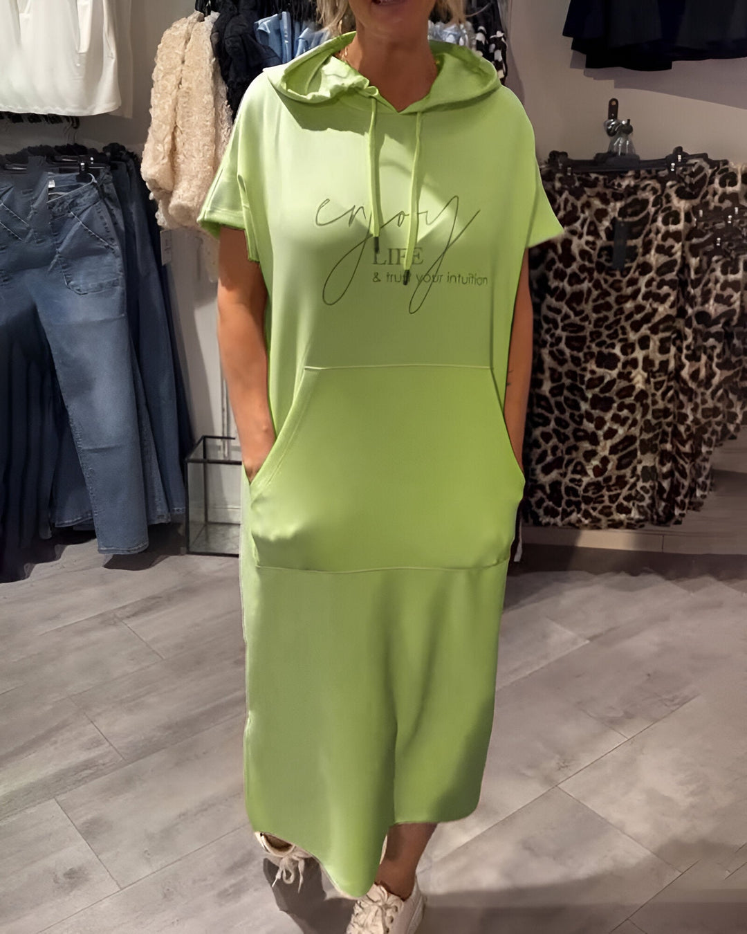 Bridget - Relaxed Hoodie Dress