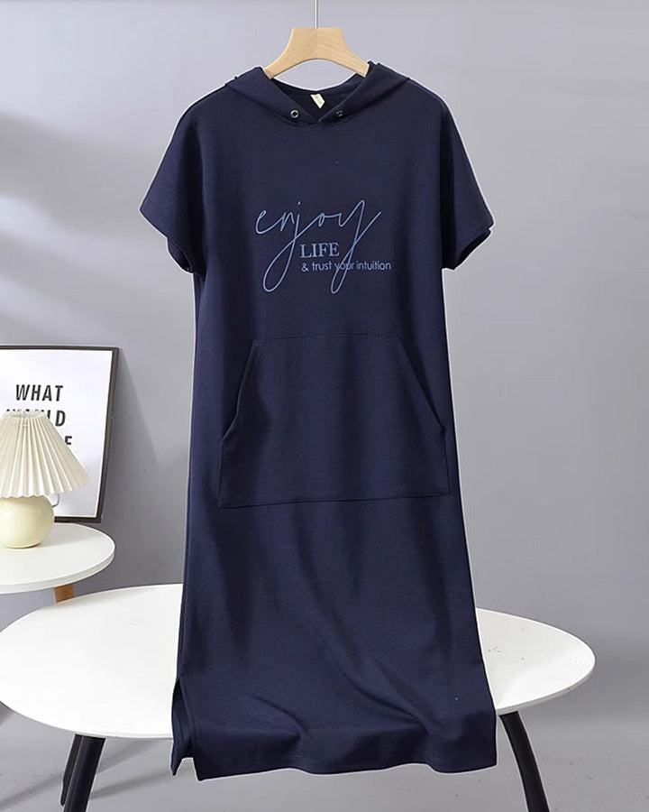 Bridget - Relaxed Hoodie Dress
