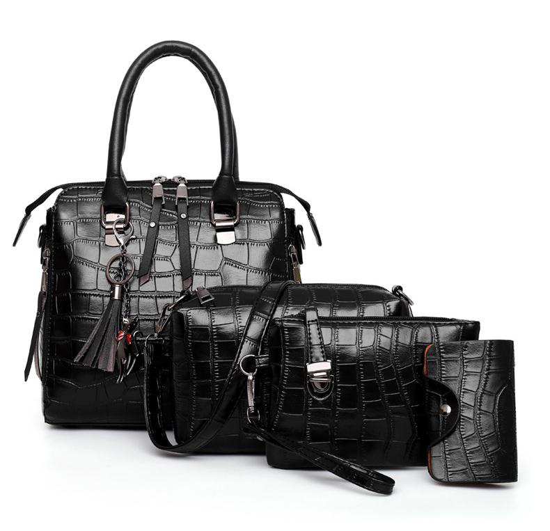 Evelyn - Chic Everyday 4-Piece Leather Bag Collection
