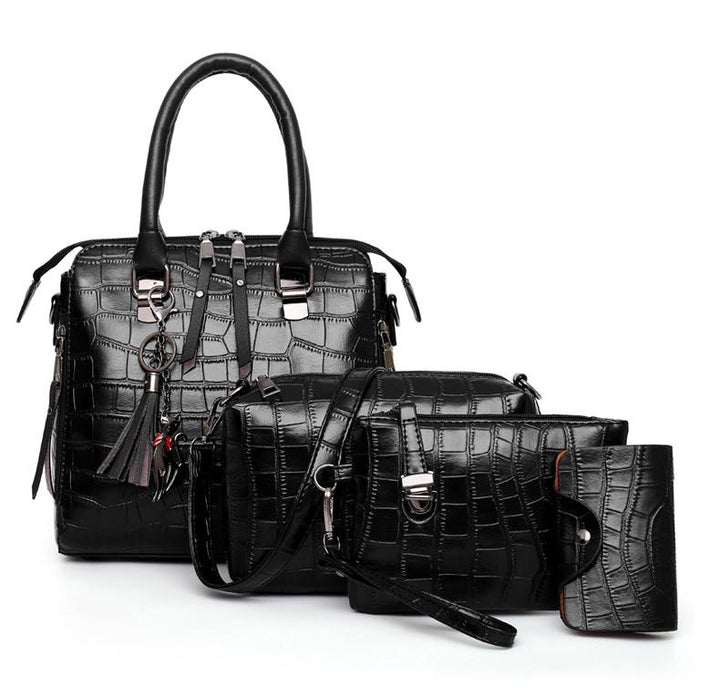 Evelyn - Chic Everyday 4-Piece Leather Bag Collection