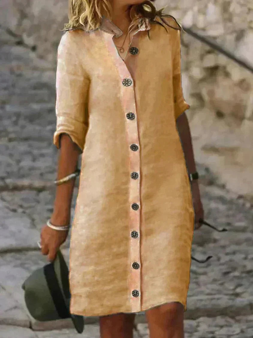 Avera | Lightweight Comfort Shirt Dress