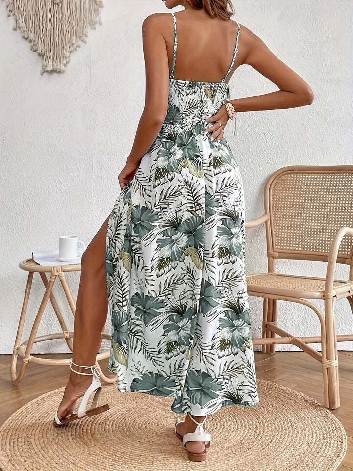 Lily | Floral Cut-Out Dress