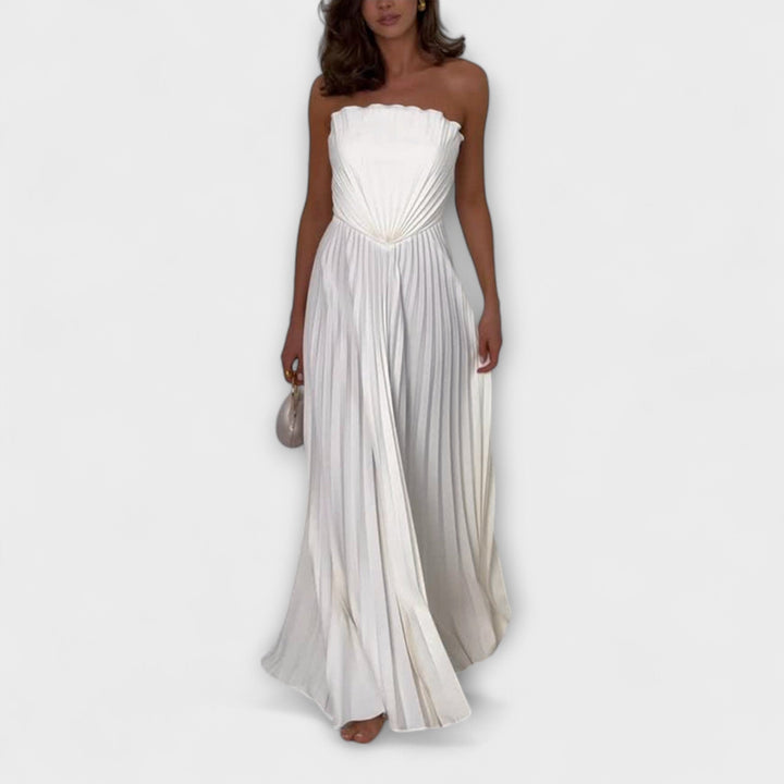 Athena - Elegant Pleated Dress