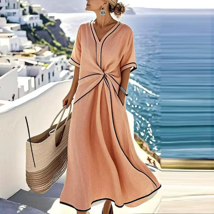 Ananya™ Elegant Beach Flattering Dress