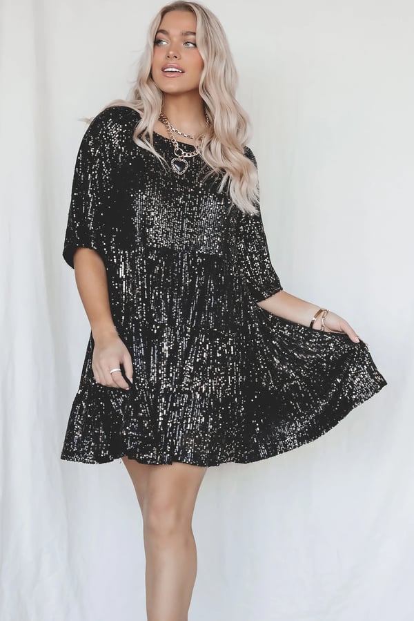 Briella - Shimmering Mini Dress