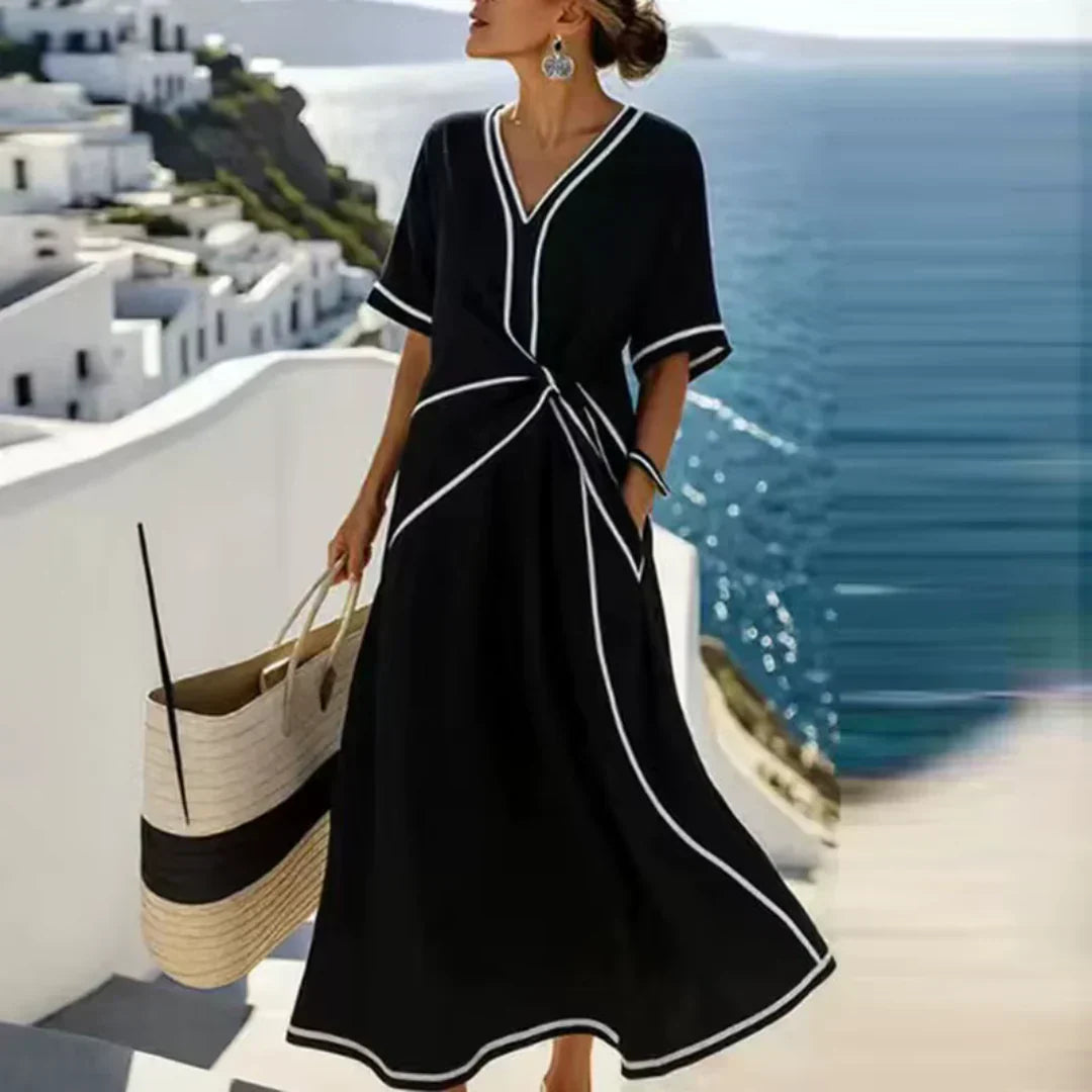 Ananya™ Elegant Beach Flattering Dress
