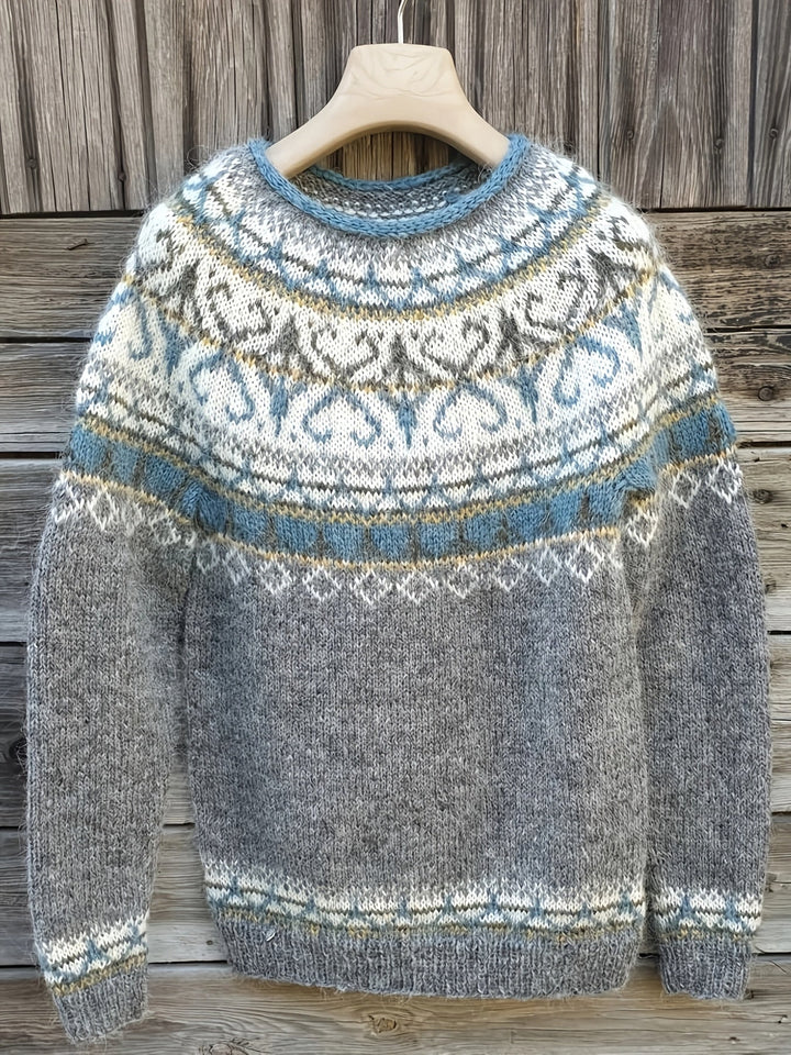 Luxe™ | Elegant Nordic Sweater for Cozy Winter Chic
