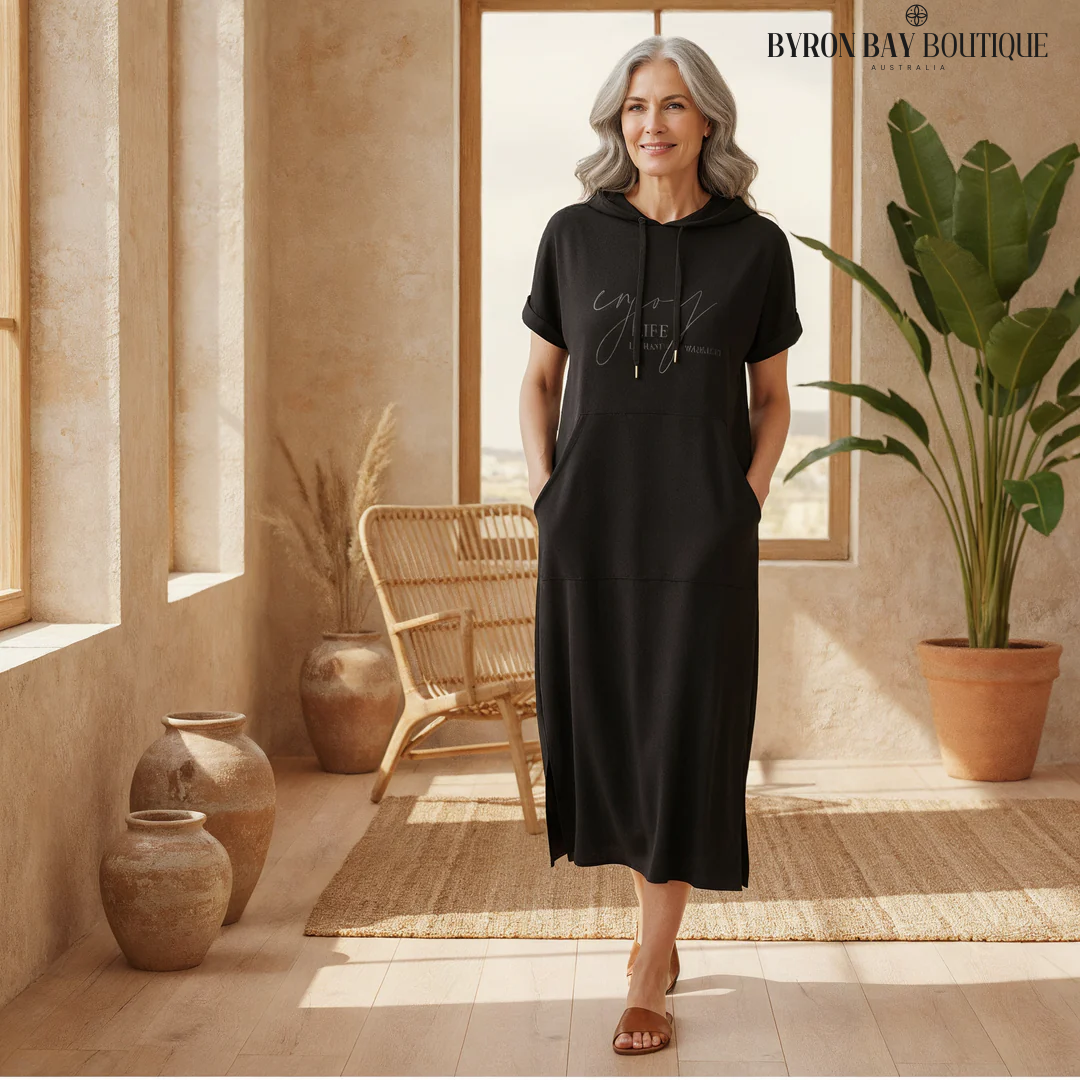 Bridget - Relaxed Hoodie Dress