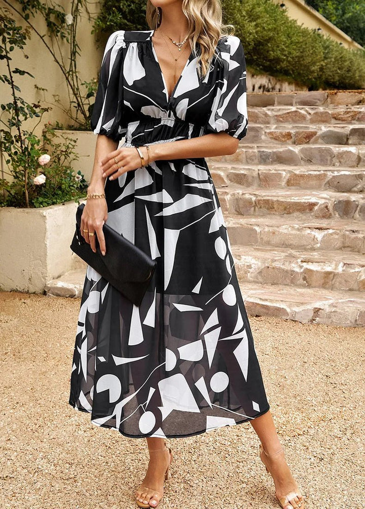 Allison | Graceful Floral Dress
