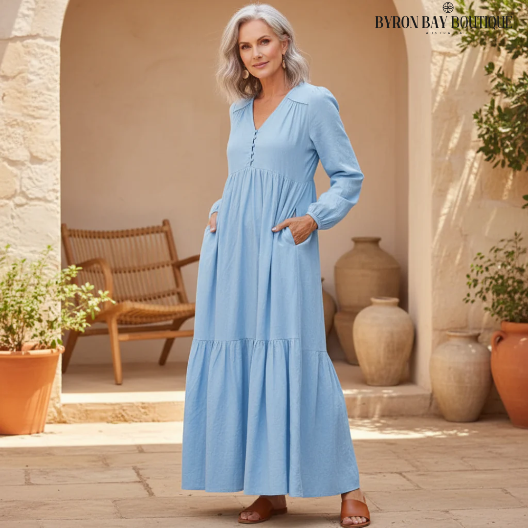 Cadence - Elegant Floral Dress