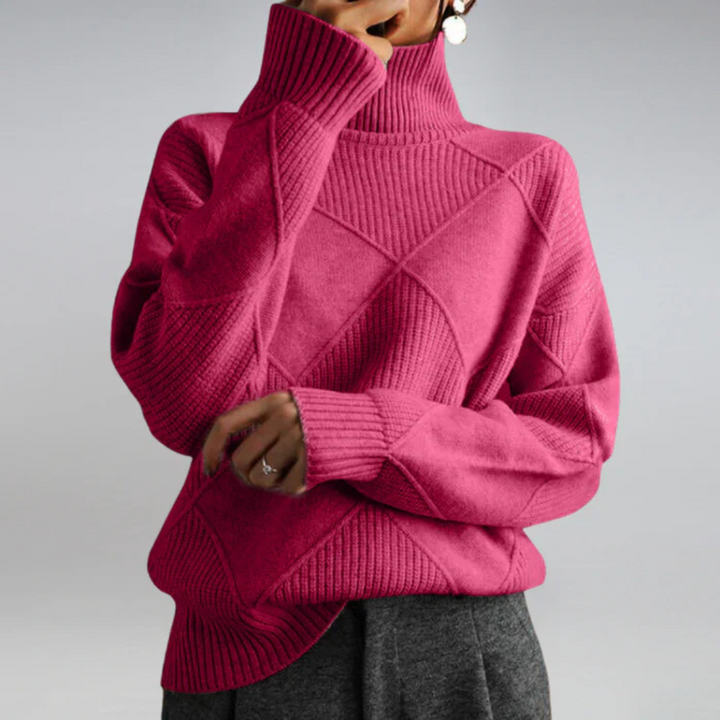 Lauren | Luxe Turtleneck Knit Sweater