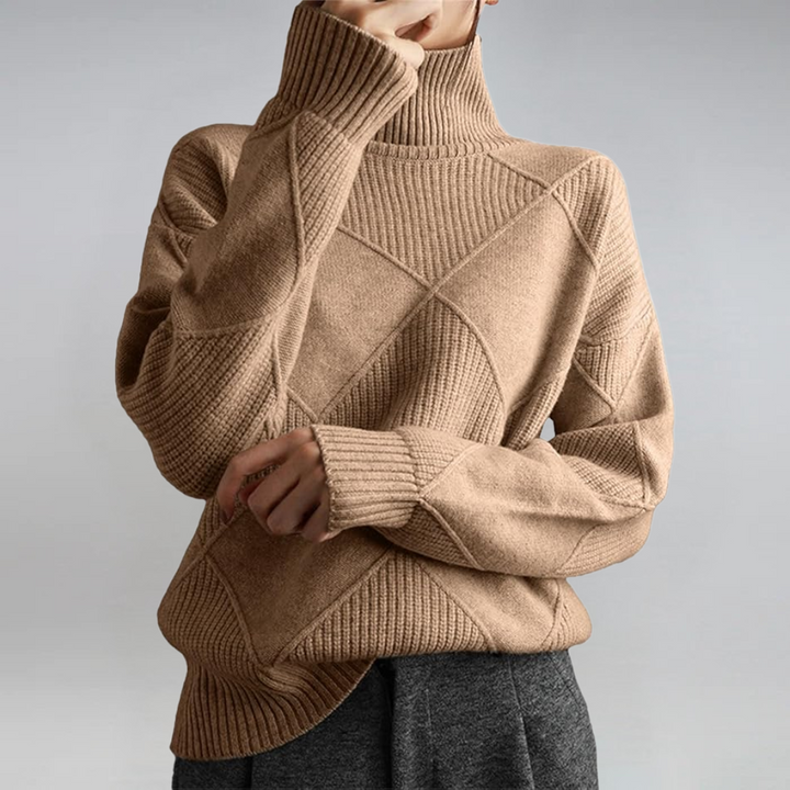 Lauren | Luxe Turtleneck Knit Sweater
