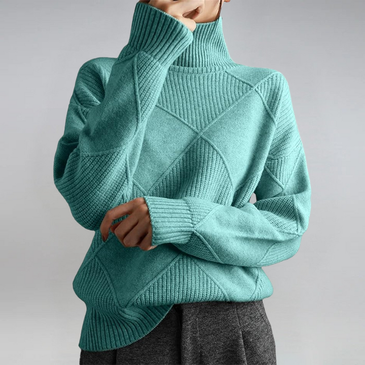 Lauren | Luxe Turtleneck Knit Sweater