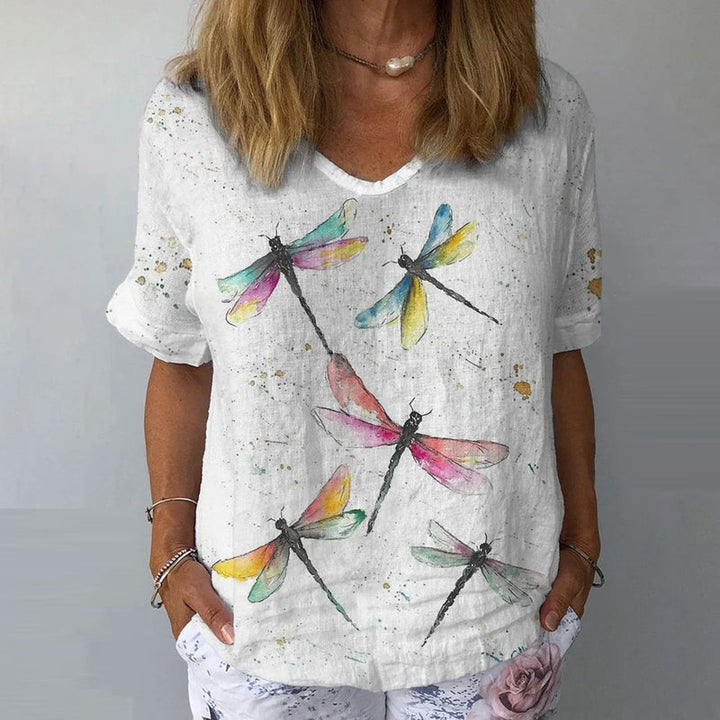 Chic Loose-Fit Blouse for Casual Outings