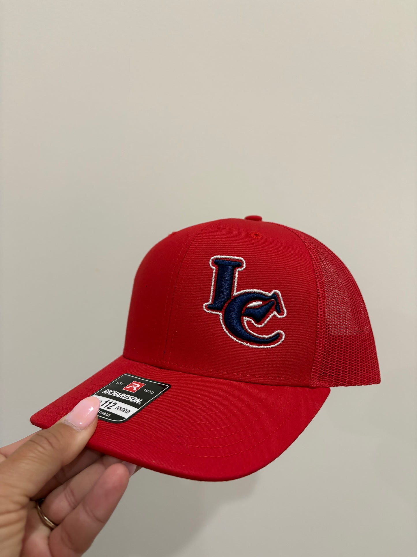 LC embroidered hat