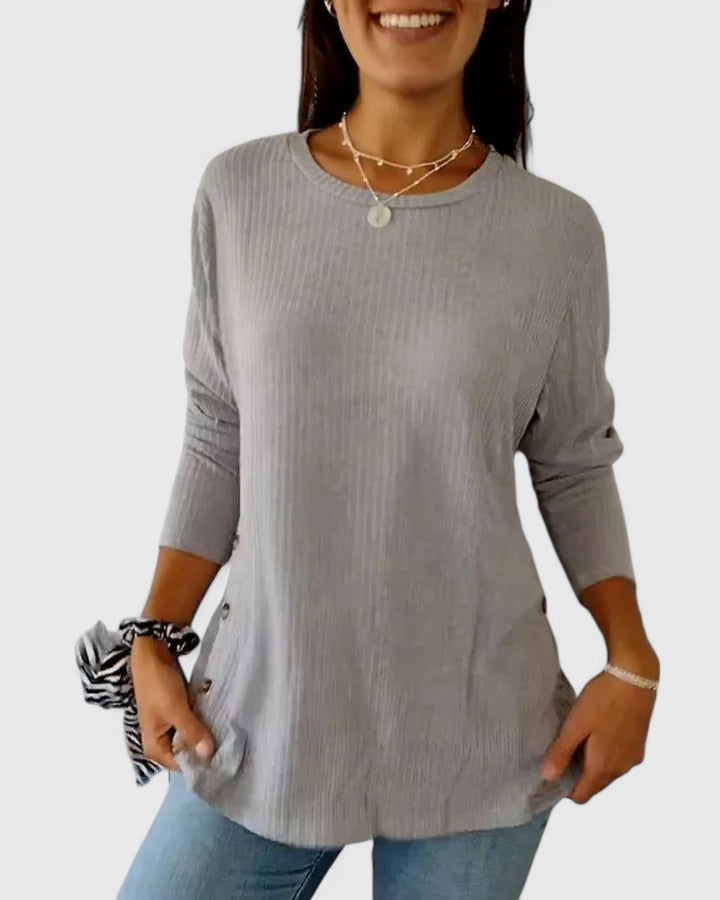 Megan™ | Stylish Crew Neck Top