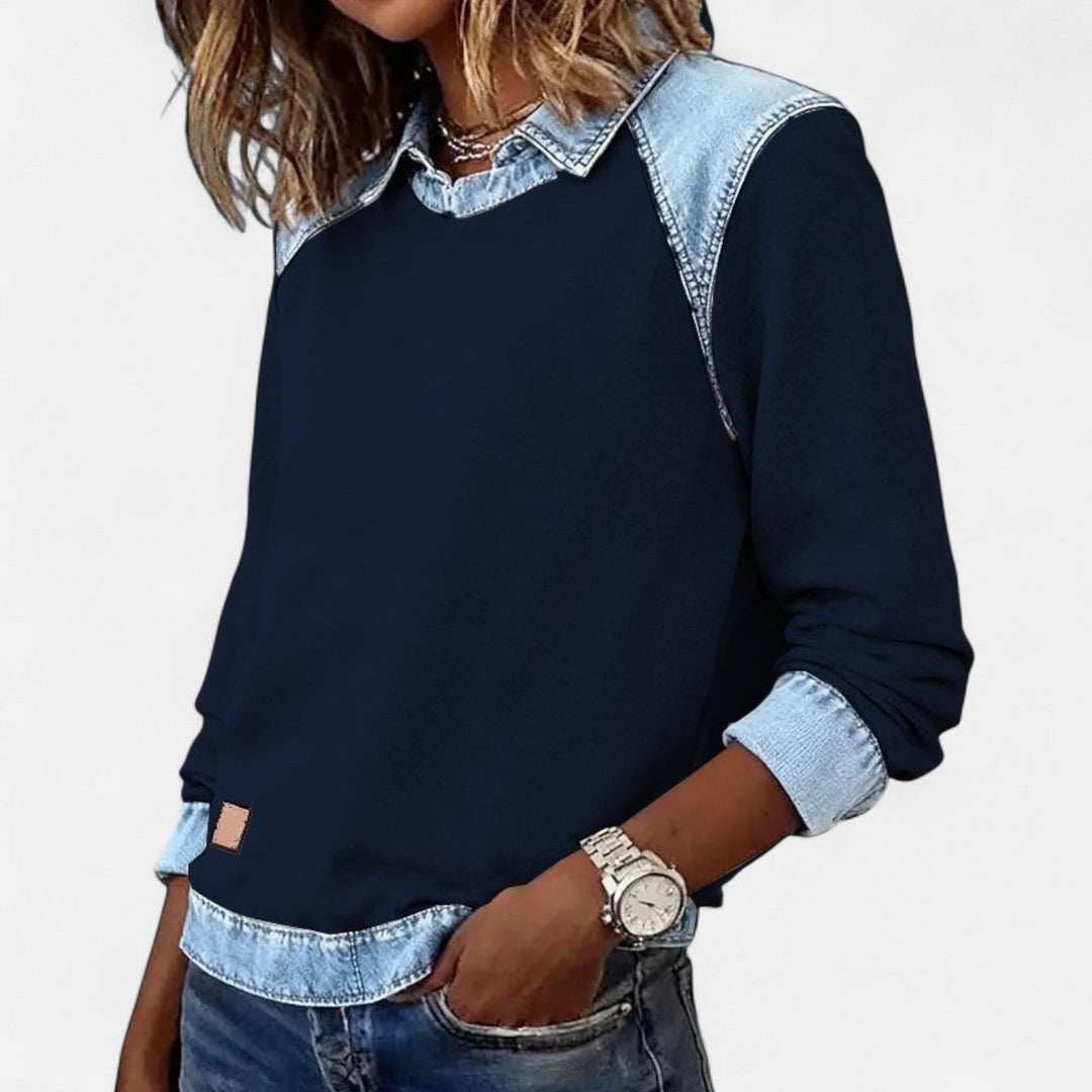 Stylish Long Sleeve Blouse